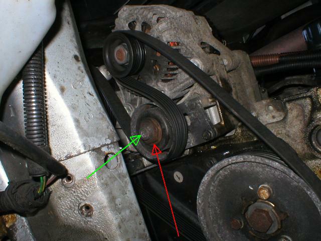 Peugeot 206 timing belt clearance