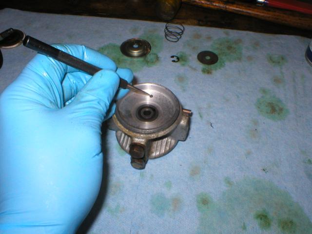 The damper exit hole