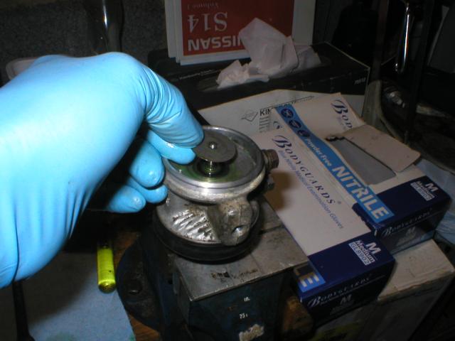 Replacing the baffle