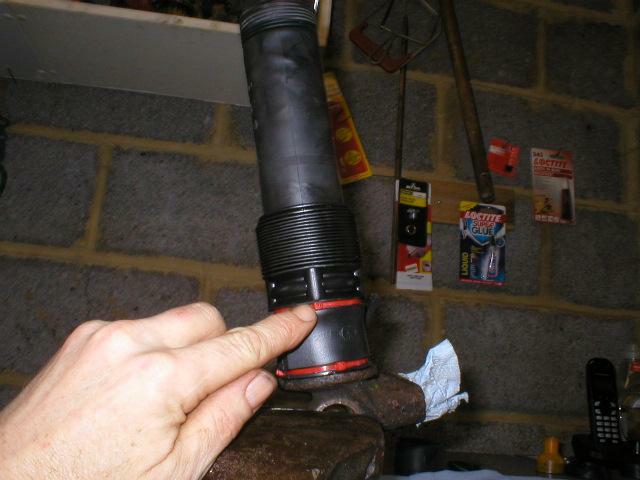 Fitting the Concertina Gaiter