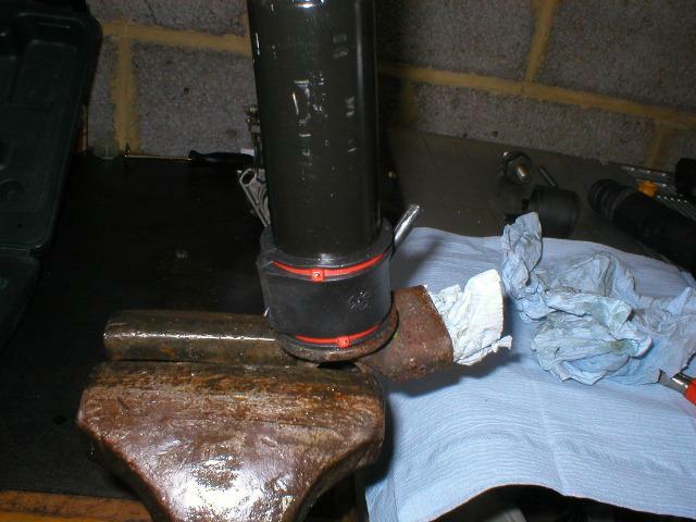 Fitting the New Gaiter cable Ties